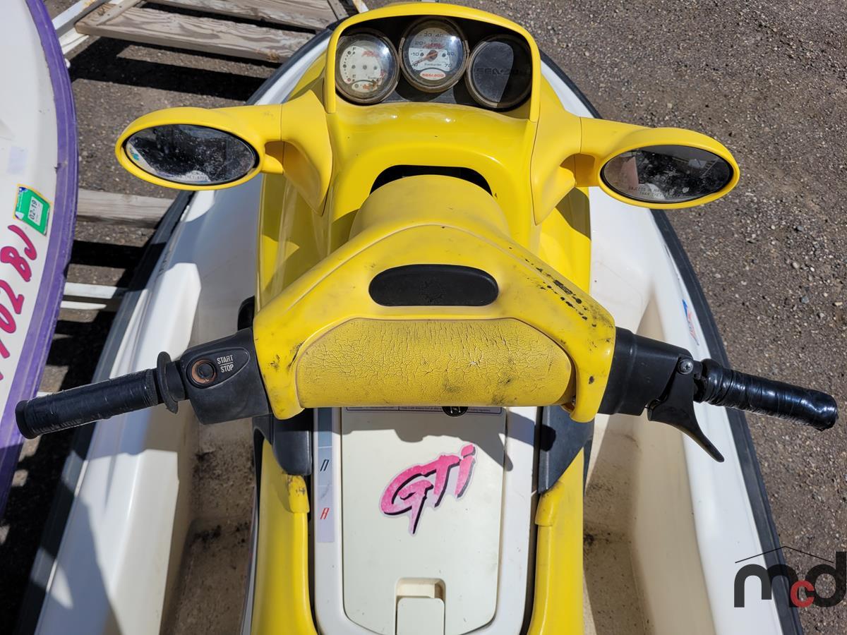 1997 SeaDoo GTI, 1994 SeaDoo GTX, 2004 Zieman Boat Trailer